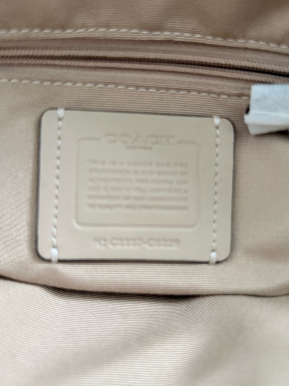 Classic Coach Light Blue Pebbled Leather Shoulder Bag